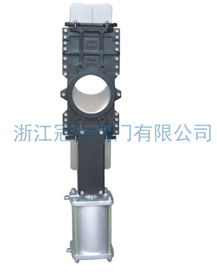 穿透式刀閘閥的結構系統及工作原理